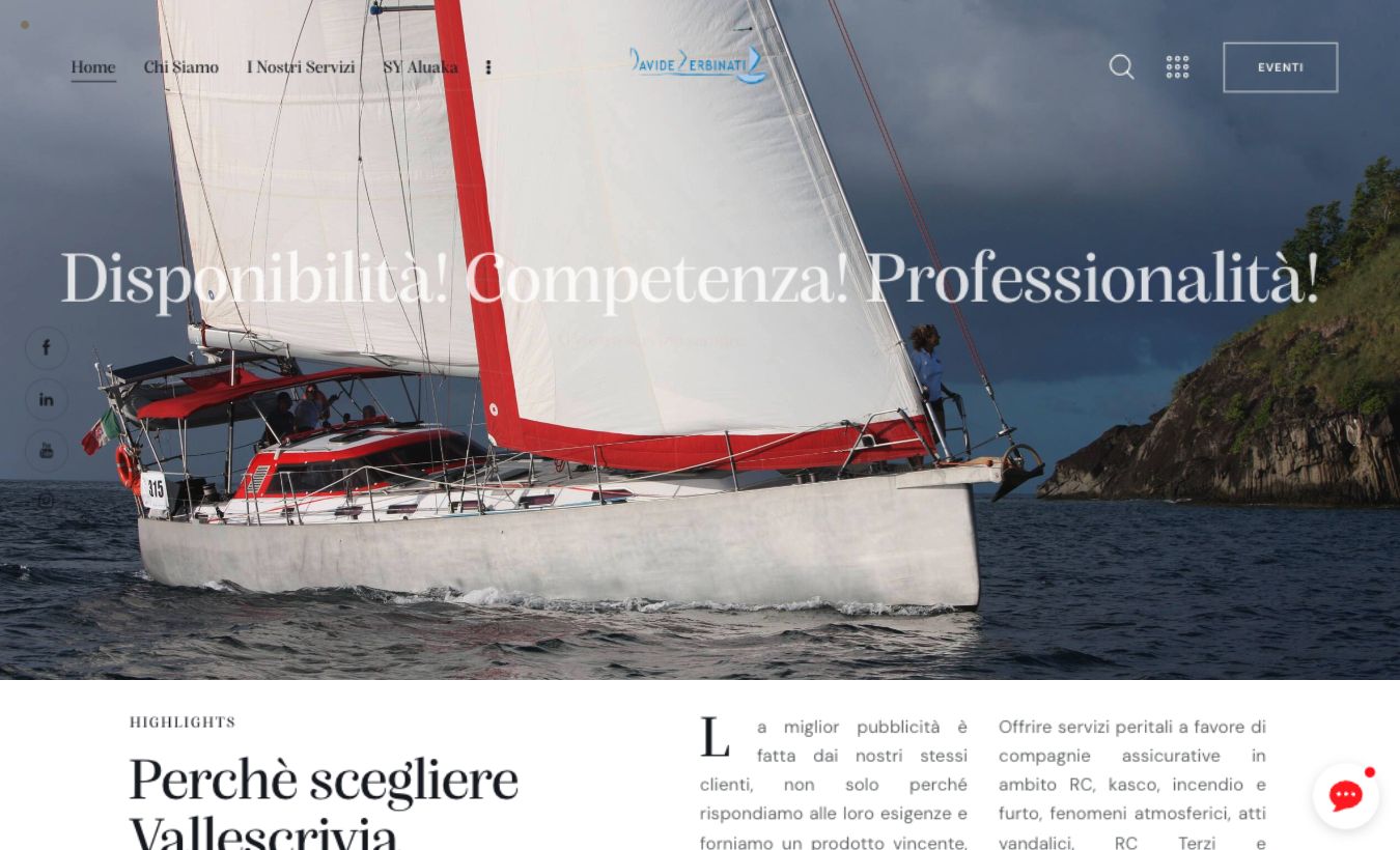 Screenshot del sito zerbinatidesign.com